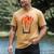 Flames And Lighter Costume For Matchbook Lovers Men's Comfort Colors T-Shirt Mustard