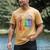 Floral Foxglove Daisy Tulip 8647 Books Lover Blooming Flower Men's Comfort Colors T-Shirt Mustard