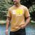 Football Senior Night Football Senior 2025 Graduation 55 Men's Comfort Colors T-Shirt Mustard