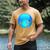 Frutiger Aero Aesthetic Tech Orb Fishes Men's Comfort Colors T-Shirt Mustard