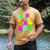 In My Glowing Dad Era Groovy Colorful Bright Men's Comfort Colors T-Shirt Mustard
