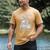 Good Girls Read Bad Books Skeleton Reading Book Halloween Men's Comfort Colors T-Shirt Mustard