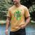 Goods Luck Read Librarian Book Patrick Days Shamrock Clover Men's Comfort Colors T-Shirt Mustard