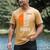 Graduate Senior Class 2022 Graduation Basketball Player Men's Comfort Colors T-Shirt Mustard