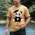 Graduation Panda Bear 2017 Graduate Graduation T-Sh Men's Comfort Colors T-Shirt Mustard