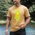I'm Not Yelling This Is Just My Softball Dad Voice Men's Comfort Colors T-Shirt Mustard
