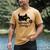 Introvert Energy Cat Love Cat Meme Men's Comfort Colors T-Shirt Mustard