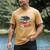 It's a Good Day To Read a Book Floral Stack Tee Men's Comfort Colors T-Shirt Mustard