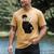 Kids Bruce Lee Photo From Fighting Method Book Kids Men's Comfort Colors T-Shirt Mustard