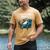 Lazy Raccoon Sarcastic Introvert Humor Japanese Animal Men's Comfort Colors T-Shirt Mustard