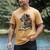 Leopard Book Flower Men's Comfort Colors T-Shirt Mustard