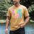 Library Book Fair Vibe Tie Dye School Reading Nostalgic Men's Comfort Colors T-Shirt Mustard