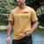Literacy And Justice For All Reading Book Club Librarian Men's Comfort Colors T-Shirt Mustard