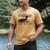 Loon Bird Pun Leave Me A Loon Nature For Introverts Men's Comfort Colors T-Shirt Mustard