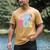 I Love 70's Retro Style Nostalgia Vibe 1970's Party Premium Tri-Blend Men's Comfort Colors T-Shirt Mustard