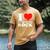 I Love Divorced Dad Rock Quote Men's Comfort Colors T-Shirt Mustard
