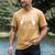 The Man Behind The Bump Baby Shower Shirts For Mom And Dad Men's Comfort Colors T-Shirt Mustard The Man Behind The Bump Baby Shower Shirts For Mom And Dad Men's Comfort Colors T-Shirt Mustard
