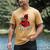 Marvel Super Heroes Pets Deadpool Loves Dogpool Dog Dad Men's Comfort Colors T-Shirt Mustard