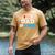 Matching Father's Day Low Battery Dad Of 3 Boys Men's Comfort Colors T-Shirt Mustard