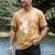 Men Celtic Norse Mythology Viking Dad Men's Comfort Colors T-Shirt Mustard