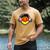 Nostalgia Chest Flag GDR Men's Comfort Colors T-Shirt Mustard