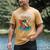 O'Fishally Retired Fishing Retirement Fisherman Dad Men's Comfort Colors T-Shirt Mustard