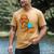 Poodle I Love Dad Tattoo Apparel Dog Dad Dads For Men Women Men's Comfort Colors T-Shirt Mustard