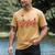 Poppy Field Wizard Of Oz Cowardly Brave Lion Book Men's Comfort Colors T-Shirt Mustard Poppy Field Wizard Of Oz Cowardly Brave Lion Book Men's Comfort Colors T-Shirt Mustard