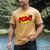 POW -Adults Kids Comic Book Cartoon Pop Art Novelty Sarcastic Men's Comfort Colors T-Shirt Mustard POW -Adults Kids Comic Book Cartoon Pop Art Novelty Sarcastic Men's Comfort Colors T-Shirt Mustard