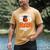 Proud Dad Of A 2026 Senior Basketball Graduation Men's Comfort Colors T-Shirt Mustard