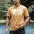 Proud Dad Of Boy Father Of Boys For Dad Xmas Fathers Day Men's Comfort Colors T-Shirt Mustard Proud Dad Of Boy Father Of Boys For Dad Xmas Fathers Day Men's Comfort Colors T-Shirt Mustard
