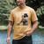 Queen Masters Degree Graduation Educated Melanin Grad Men's Comfort Colors T-Shirt Mustard