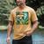 Rabbit Reading Book Under Large Mushroom Easter Bandana Men's Comfort Colors T-Shirt Mustard Rabbit Reading Book Under Large Mushroom Easter Bandana Men's Comfort Colors T-Shirt Mustard