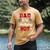 Race Car Dad Of The Birthday Boy Racing Family Pit Crew Men's Comfort Colors T-Shirt Mustard