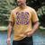 Rad Dad Trippy Hippie Tie-Dye Rainbow 70s Vibes Novelty Men's Comfort Colors T-Shirt Mustard Rad Dad Trippy Hippie Tie-Dye Rainbow 70s Vibes Novelty Men's Comfort Colors T-Shirt Mustard