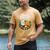 Read S'More Books Around Campfire National Book Week Men's Comfort Colors T-Shirt Mustard