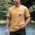 Reading Is My Favorite Sport Book Lovers Men's Comfort Colors T-Shirt Mustard