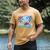 Readsolotl Blue Kawaii Axolotl Book Lover Reading Retro Men's Comfort Colors T-Shirt Mustard
