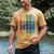 Retro Nineties Style Audio Tape Nostalgia Year 1990 Men's Comfort Colors T-Shirt Mustard