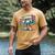 Retro Old Cassette Tape Cartoon With Walker Nostalgia Men's Comfort Colors T-Shirt Mustard