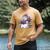 Snowman Reading Book Lovers Christmas Bookworm Librarian Men's Comfort Colors T-Shirt Mustard