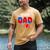 Spiders Dad Matching Family Birthday Father's Day Men's Comfort Colors T-Shirt Mustard