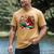 Squirrel Reading a Book Lover Bookworm Men's Comfort Colors T-Shirt Mustard