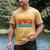 I Survived My Husband's Master's Degree Graduation Men's Comfort Colors T-Shirt Mustard