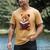 Teddy Bear Reading a Book Men's Comfort Colors T-Shirt Mustard