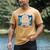 Tired Moms Book Club Coffee Chaos And Chapters Graphic Men's Comfort Colors T-Shirt Mustard