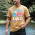 Touchdown Or Tutu Dad Loves You Gender Reveal Family Men's Comfort Colors T-Shirt Mustard