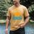Water Polo Dad Father's Day Sports Fan Player Coach Daddy Men's Comfort Colors T-Shirt Mustard