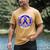 I Wear Blue In Memory Of My Aunt Colon Cancer Awareness Men's Comfort Colors T-Shirt Mustard