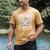 I Wear In Memory Of My Dad Lung Cancer Awareness Men's Comfort Colors T-Shirt Mustard
